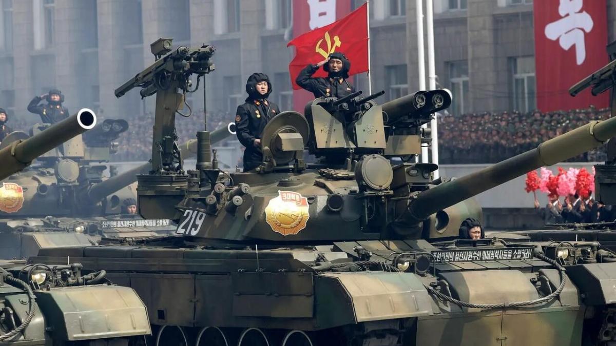 Северокорейский танк "Сонгун"