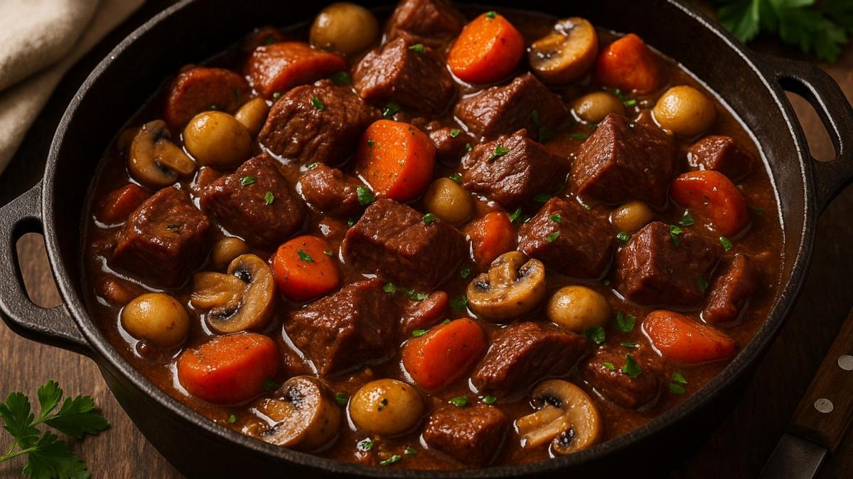 Говядина по-бургундски