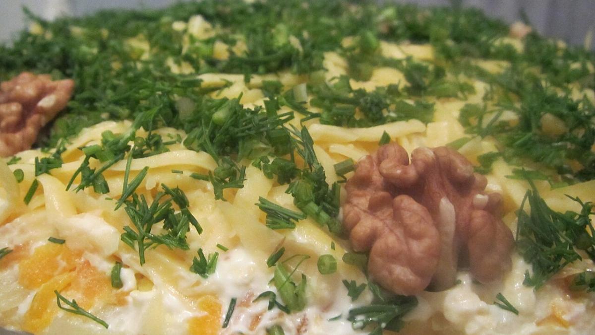 Салат мимоза