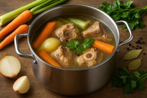 Эксперты: соль помогает сохранить мясо мягким при приготовлении бульона