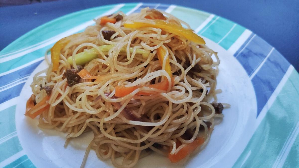 Фунчоза с овощами Фунчоза с овощами