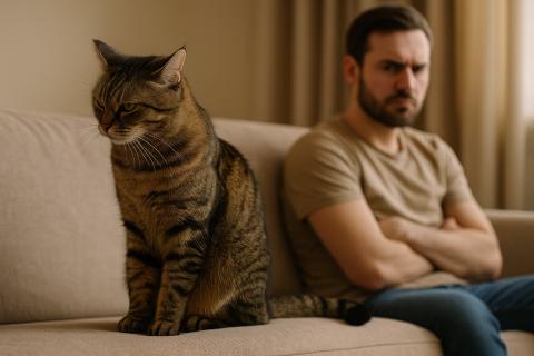 Аллергия у кошек: ветеринары фиксируют реакции не только на еду, но и на человека