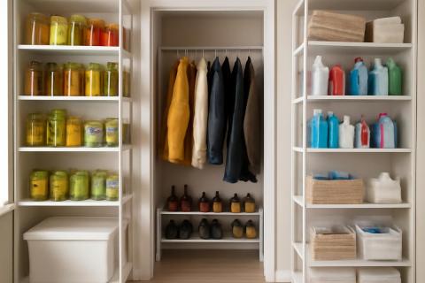 Исследование UCLA показало, что беспорядок повышает уровень стресса, а система хранения помогает его снизить