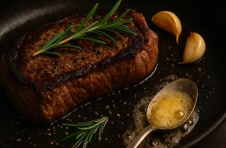 Замена масла на говяжий жир усиливает мясной вкус стейка — кулинары Daily Meal