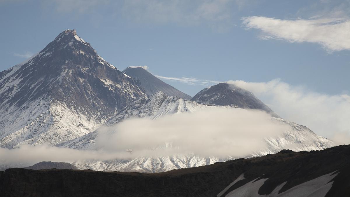 Вулкан Безымянный на Камчатке Вулкан Безымянный на Камчатке