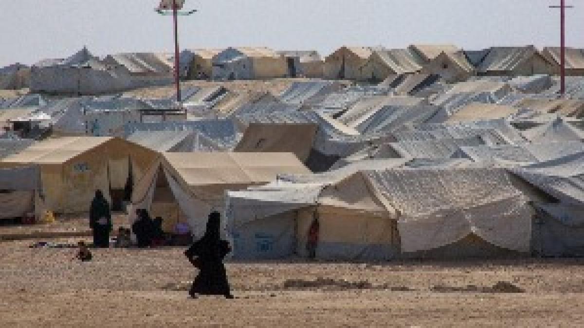 VOA in Al-Hol Camp, Syria, 17 October 2019