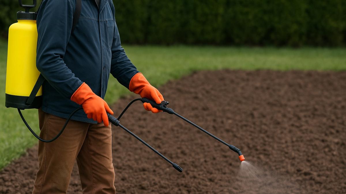 Обработка почвы от личинок майского жука