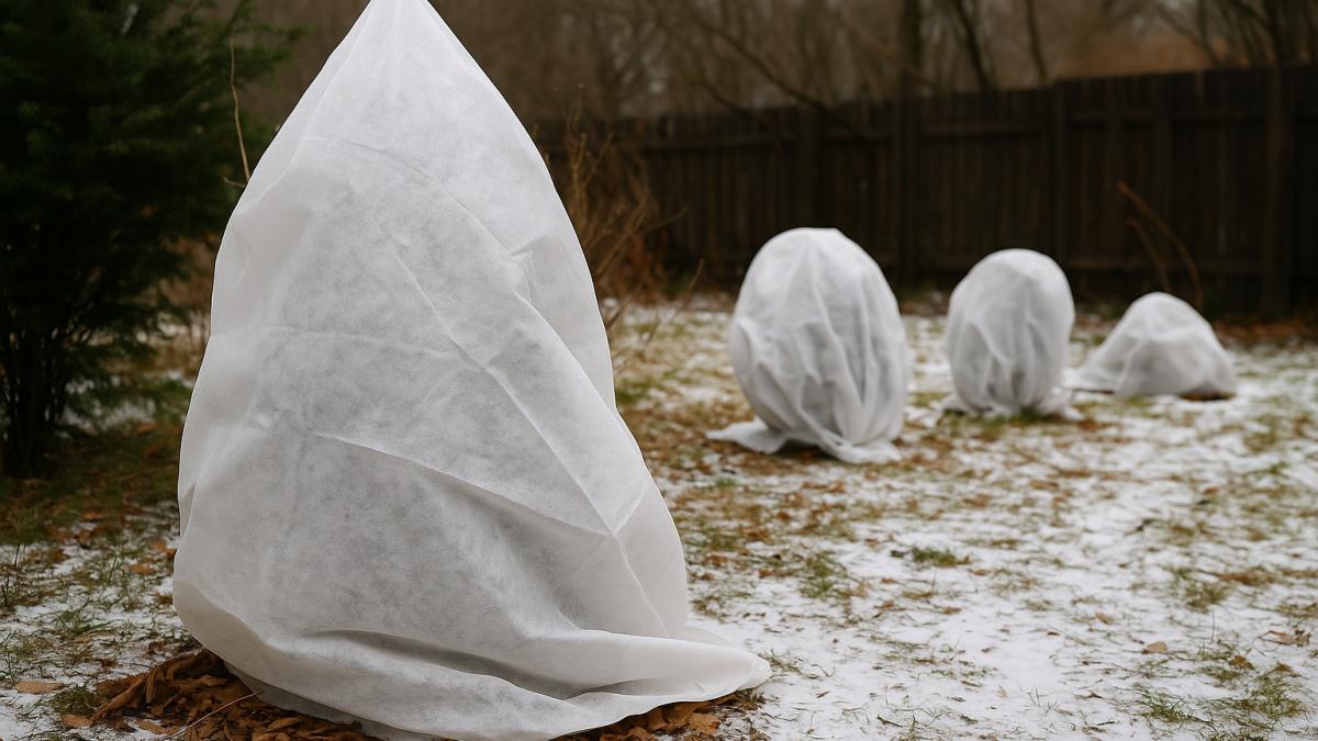 Садовые укрытия растений