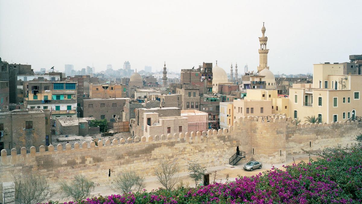 Ayyubid Wall Al-Azhar Park Cairo 01-2006 Ayyubid Wall Al-Azhar Park Cairo 01-2006