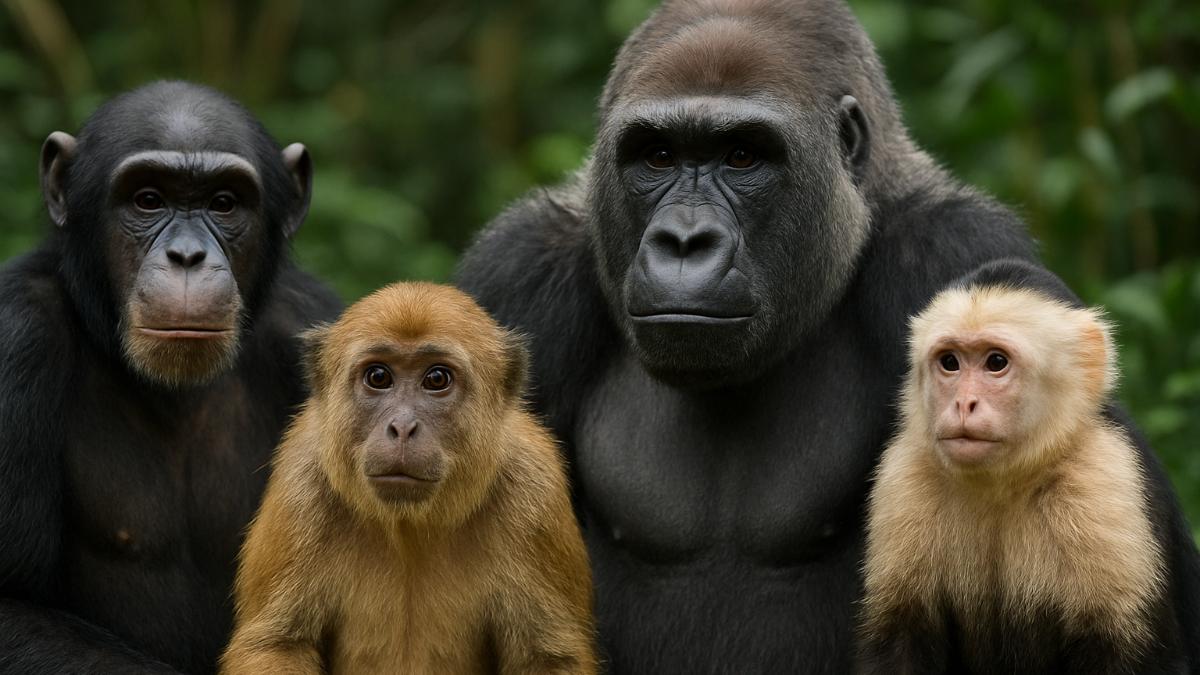 Приматы в естественной среде