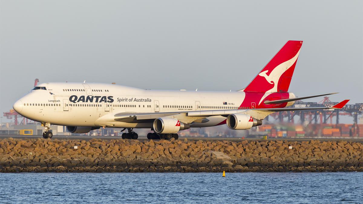 Qantas самолет Qantas самолет
