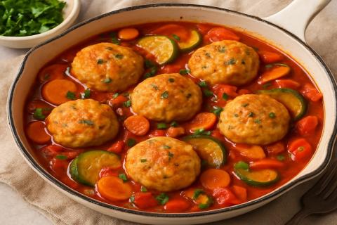 Классический рецепт ёжиков из фарша с рисом по ГОСТу
