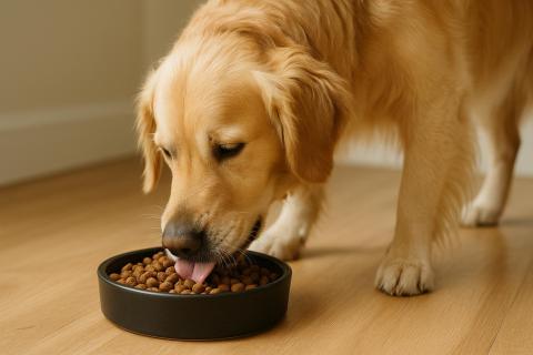 TVJ: рацион из сырого мяса улучшил метаболические показатели у собак, в отличие от сухого корма