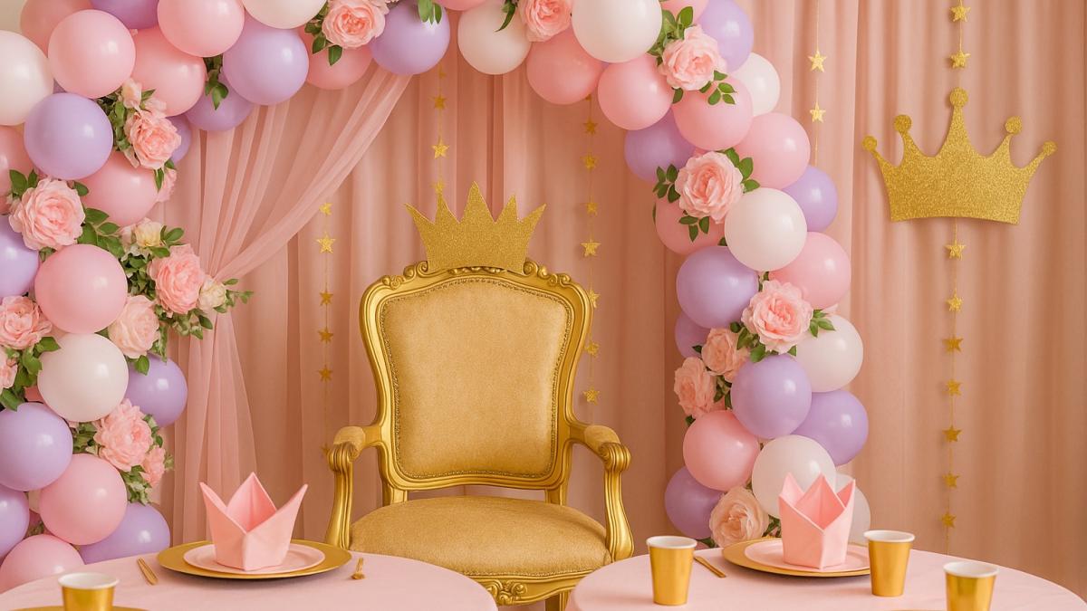 День рождения в стиле принцессы