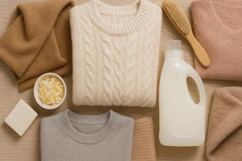 Текстильные эксперты объяснили, как обычный гель для душа спасает шерстяные вещи