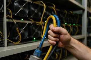 В Ленинградской области в цыганском поселке полиция выявила майнинг-ферму в подвале