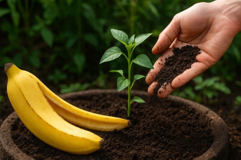 Настой из банановых шкур улучшает состояние растений, если правильно приготовить — Елена Станиславовна