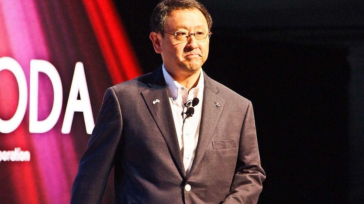 Президент Toyota Акио Тойода Президент Toyota Акио Тойода