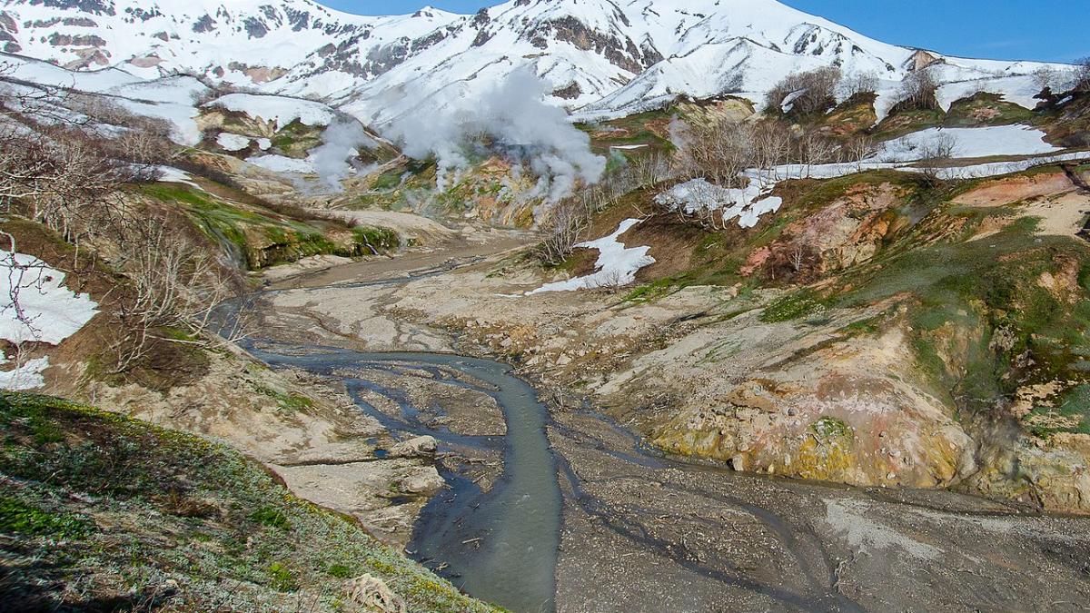 камчатка, долина гейзеров