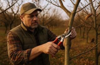 В ноябре лучшее время обрезать яблони и груши