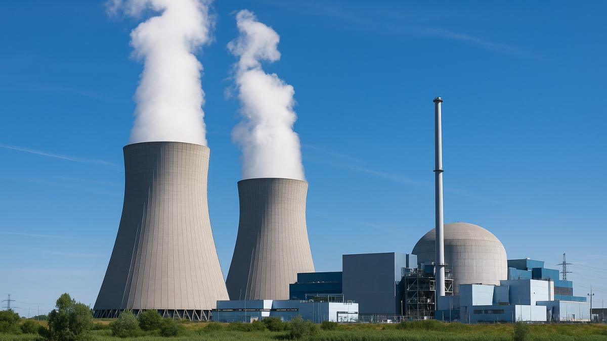 Современная атомная электростанция