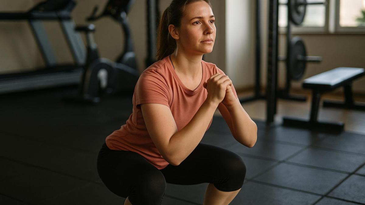 Приседания своим весом