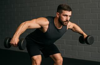 Подъем гантелей в стороны развивает среднюю дельту — фитнес-тренер
