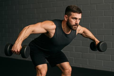 Подъем гантелей в стороны развивает среднюю дельту — фитнес-тренер