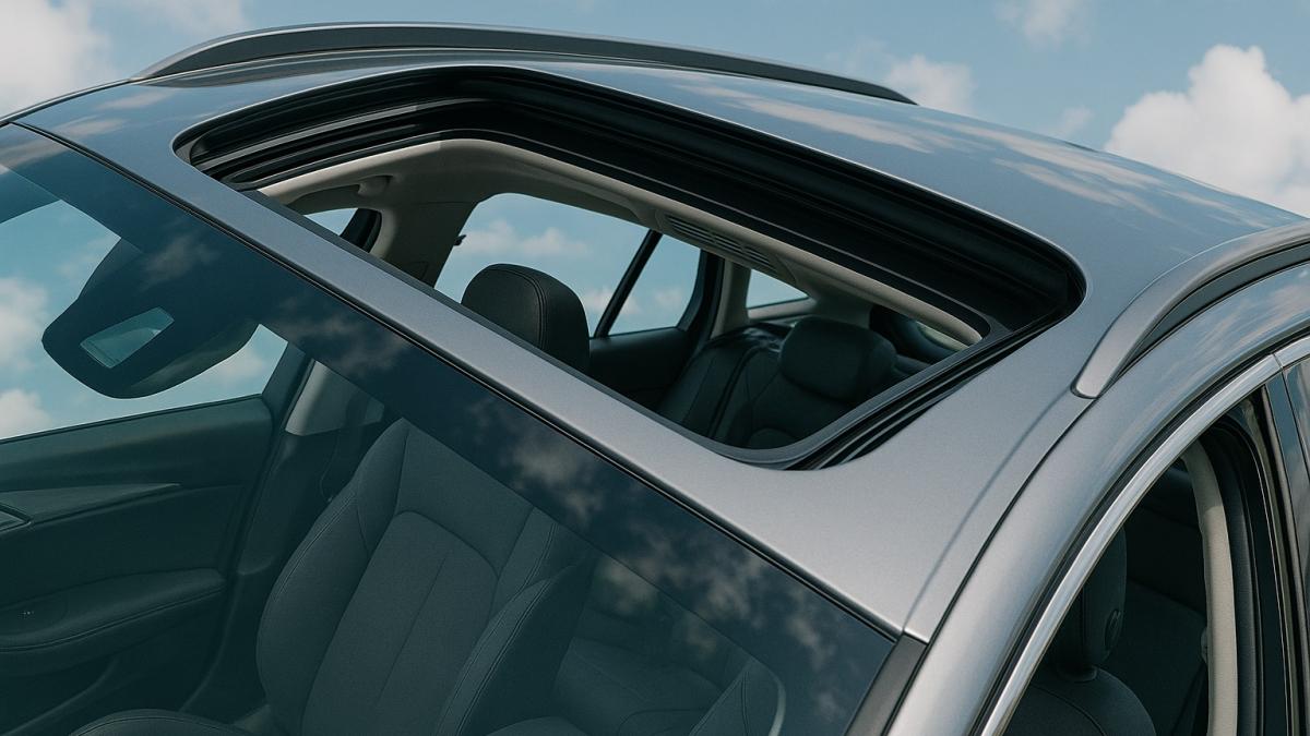 Автомобиль с панорамной крышей