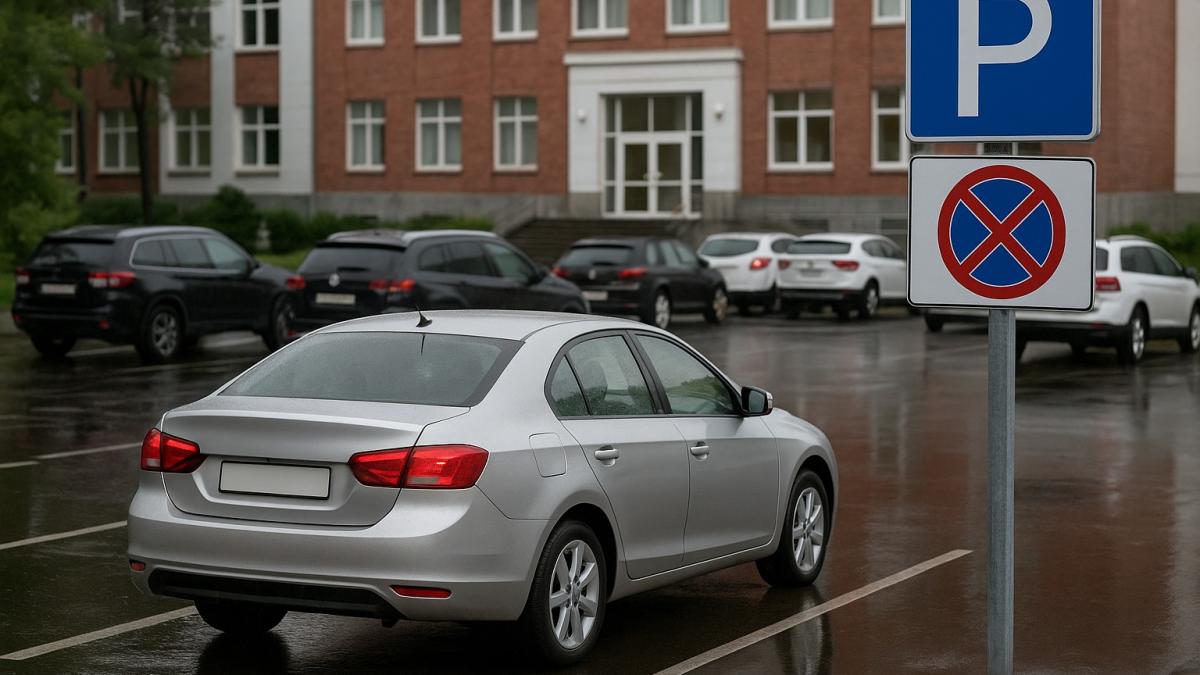 парковка у соцобъекта парковка у соцобъекта