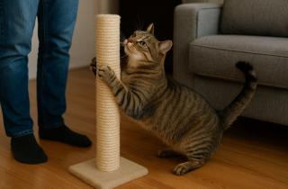 Кошки оставляют территориальные метки на диванах — ветеринары