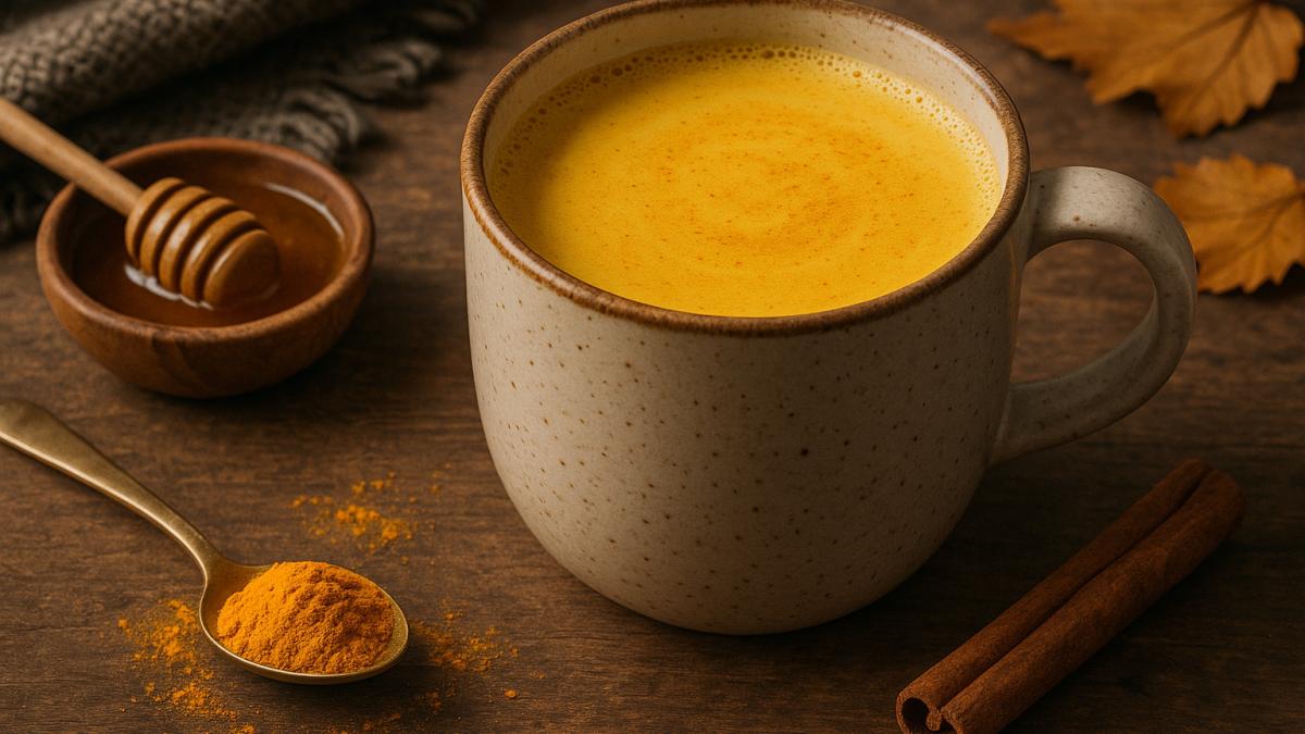 Золотое молоко с куркумой Золотое молоко с куркумой