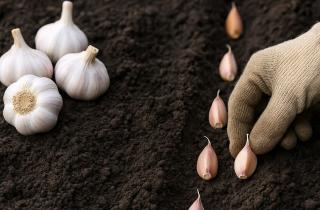 Чеснок можно вырастить из проросших зубчиков покупного