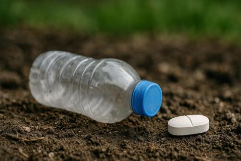 Микропластик в воде ускоряет образование токсичной метилртути