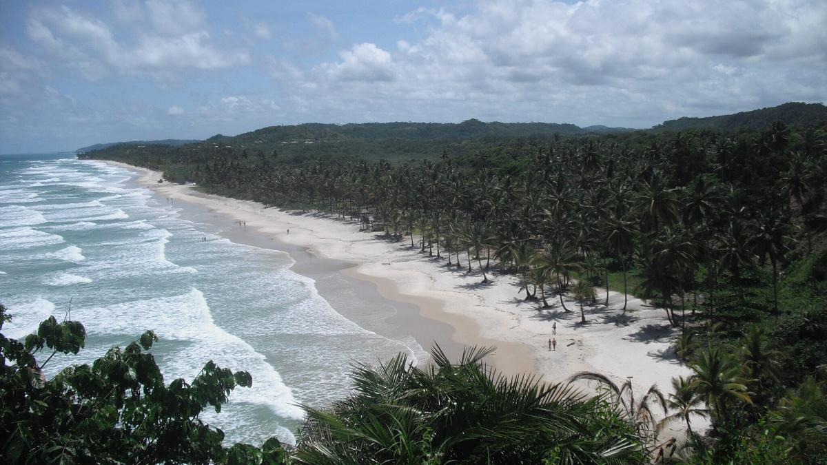 Пляж Итакаре в Баии