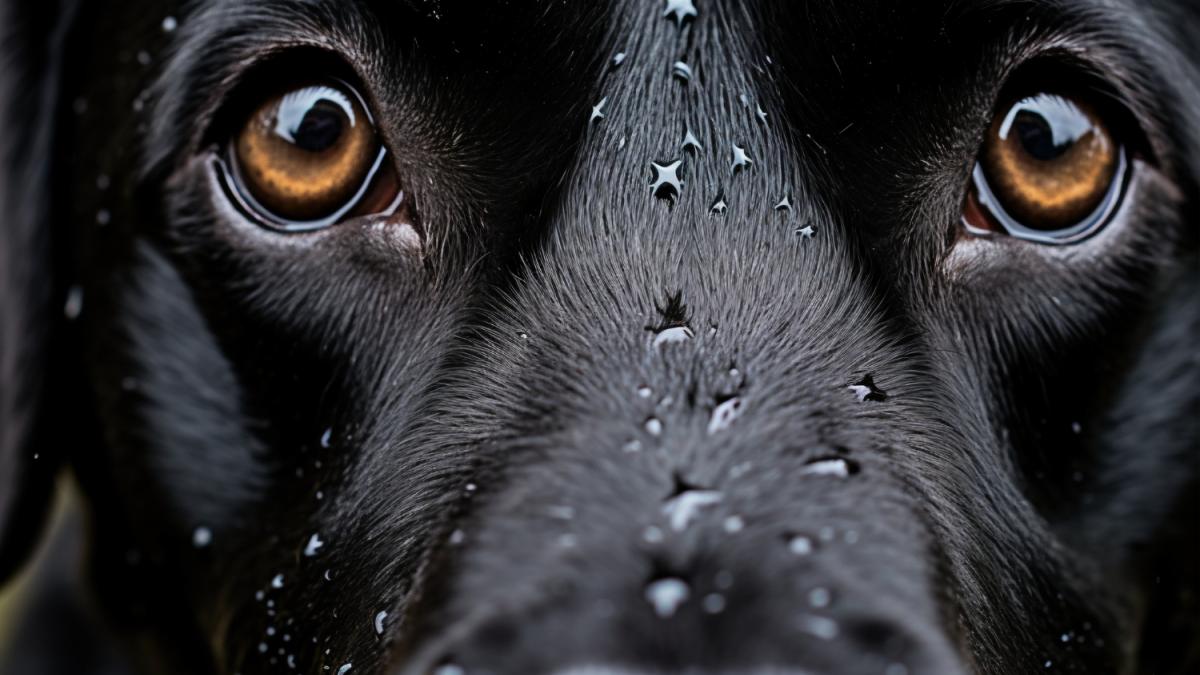 Грустная собака