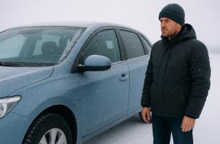 Грязные или залепленные снегом номера зимой могут привести к штрафу и лишению прав — Авто Mail