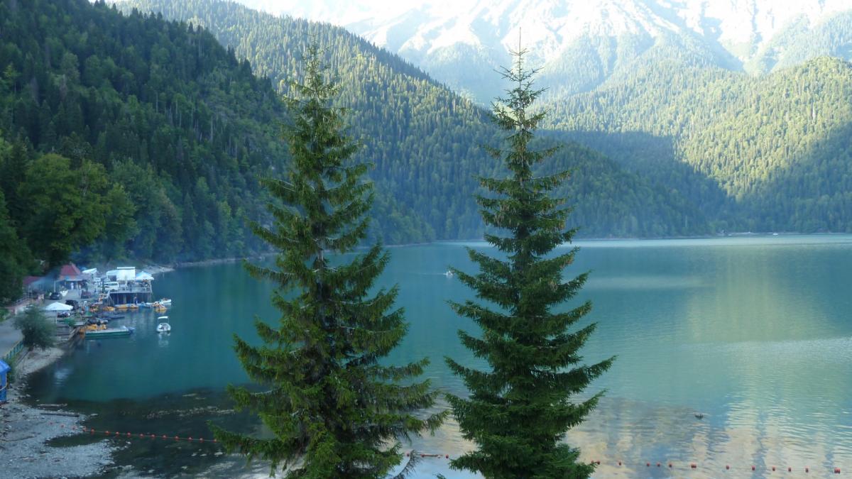 Абхазия – озеро Рица