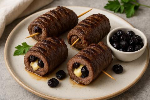 Приготовьте печеночные рулетики с морковью