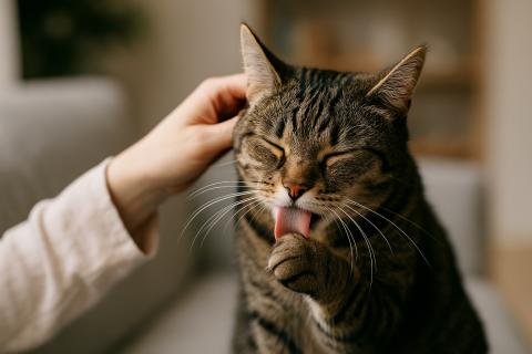 Трение кошек о ноги связано с привязанностью к хозяевам — ветеринары