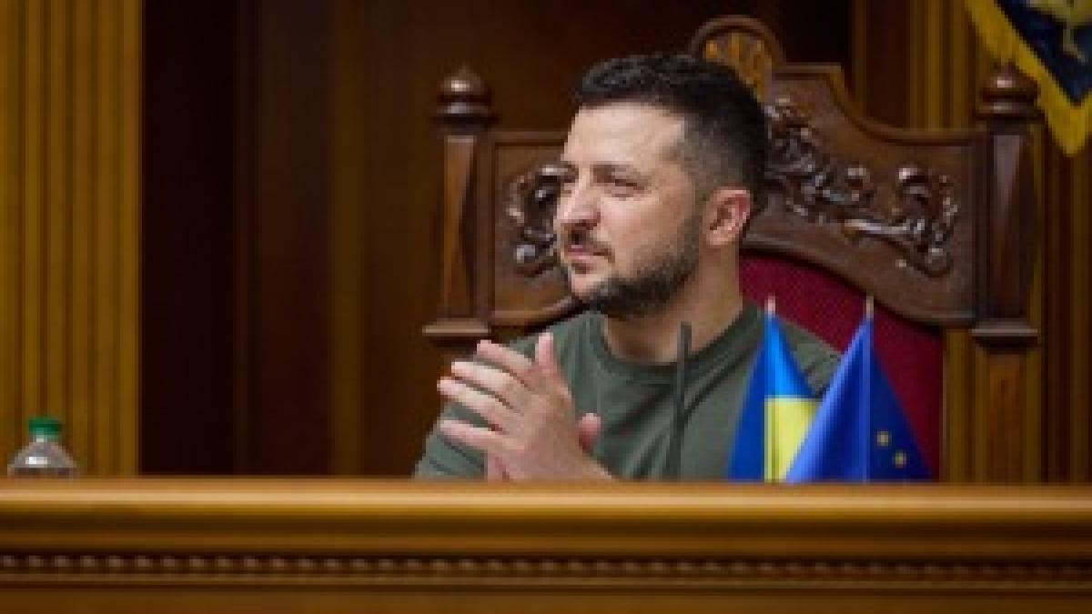 Участь Президента в урочистій частині засідання Верховної Ради України з нагоди Дня Української Державності 20