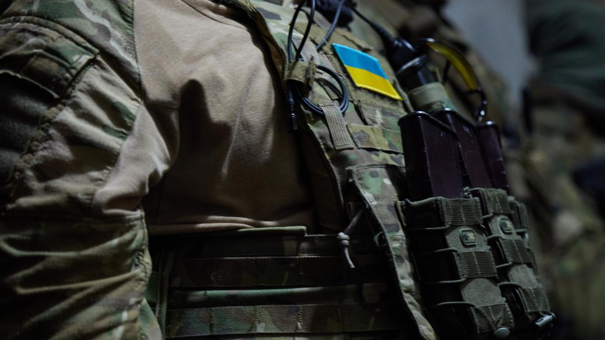 Украинские солдаты Украинские солдаты