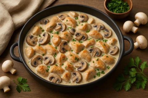 Салат Нежность с курицей, черносливом и орехами подходит для праздничного стола — повар