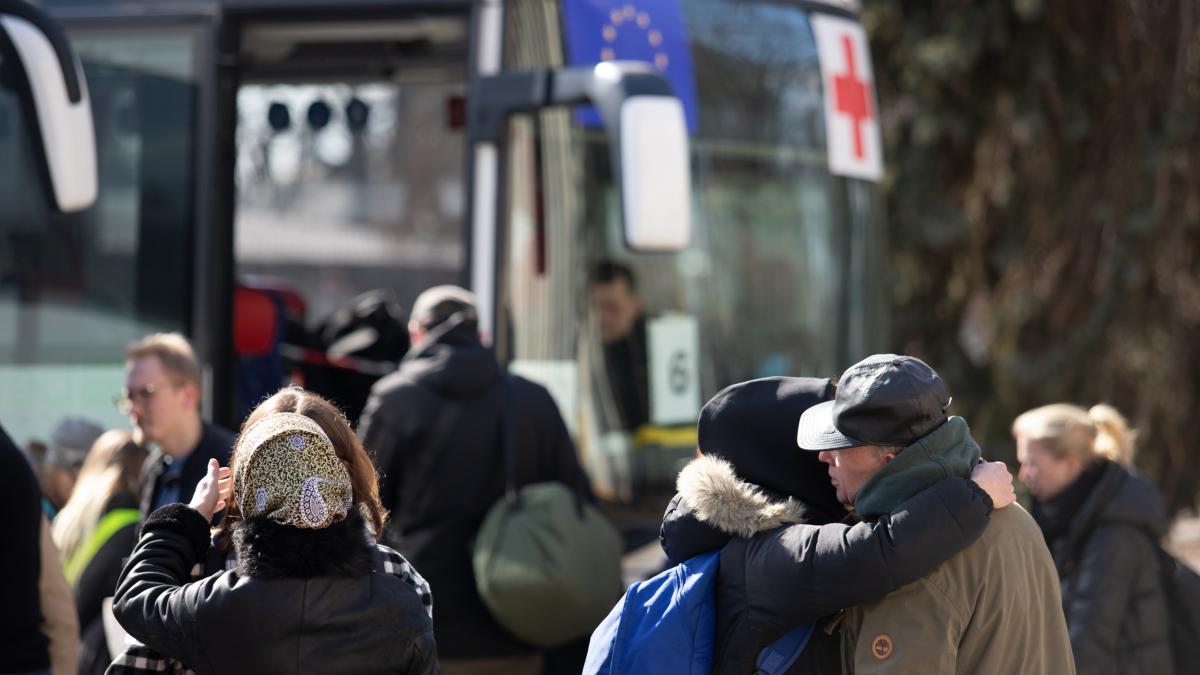 Украинские беженцы Украинские беженцы