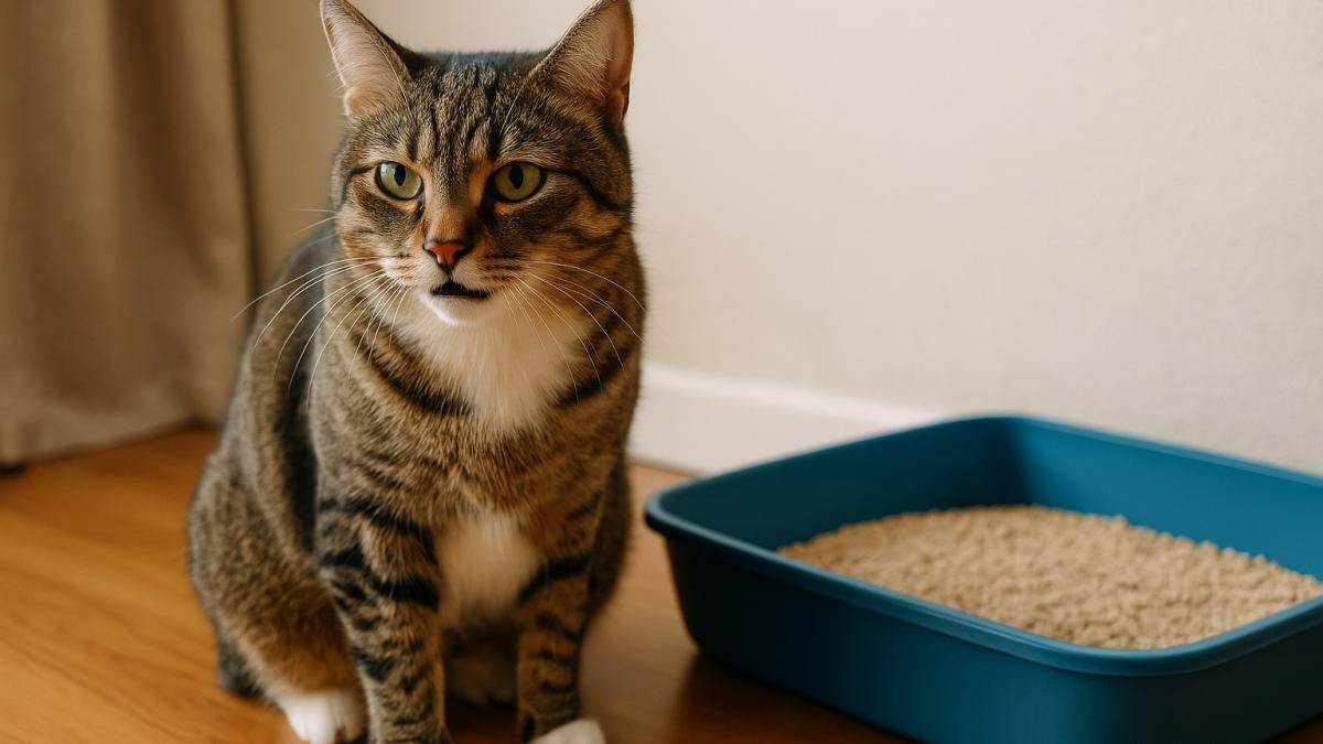 Кошка у лотка