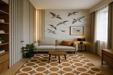 Сара Броутон подчеркнула ценность природных материалов в дизайне квартир