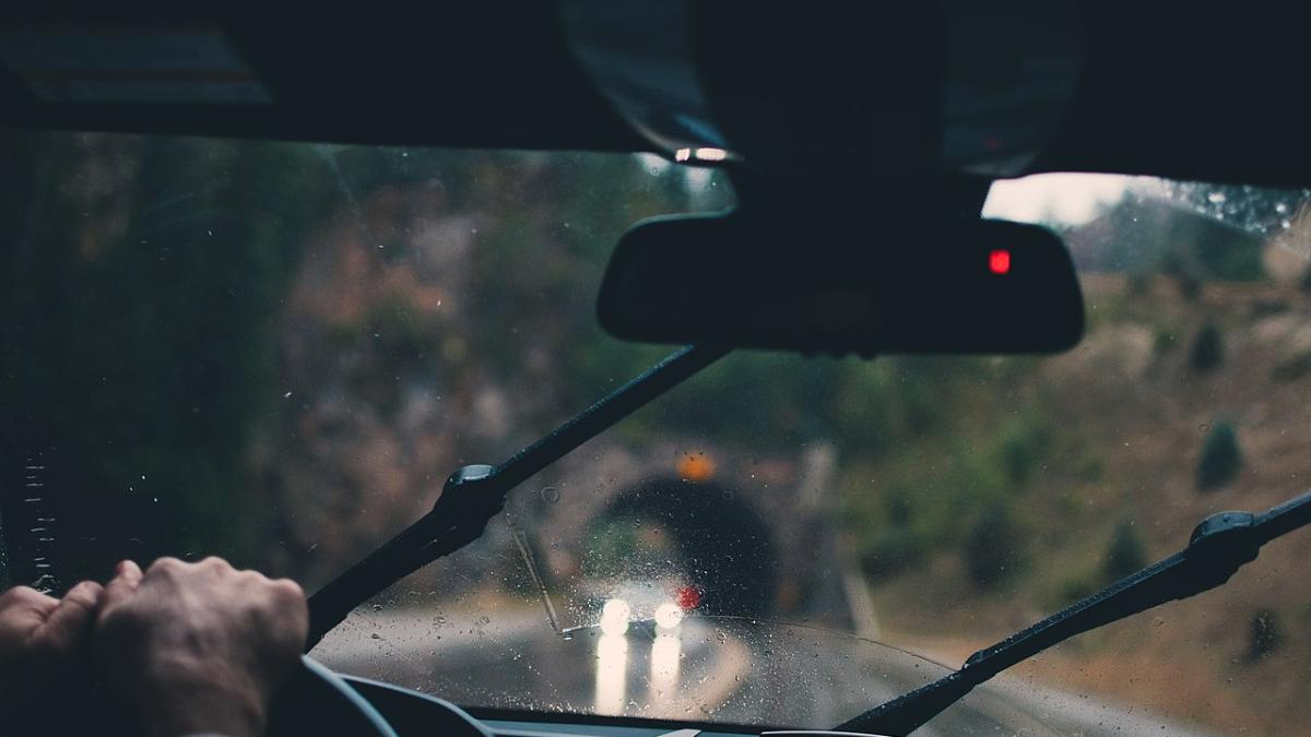 Вид с лобового стекла