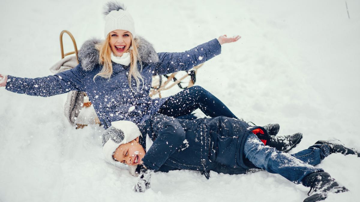 Фото прогулки в снежную погоду