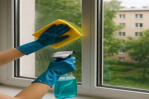 Эксперты по уборке: уксус и спирт не уступают магазинным средствам для мытья окон
