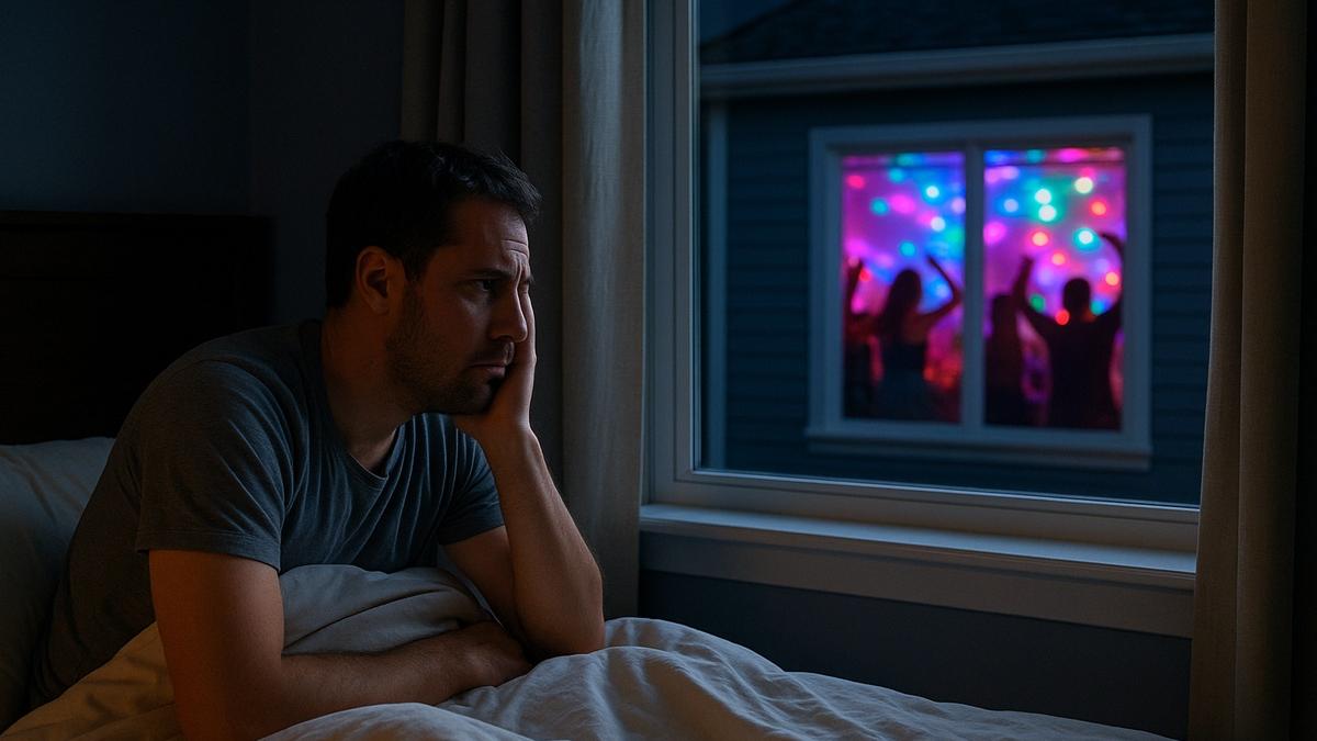 Бессонница из-за шумных соседей